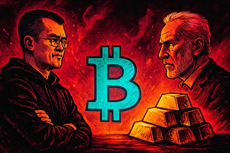 CZ Zhao Changpeng debaterá o vilão do Bitcoin, Peter Schiff! Ouro Digital BTC vs. Ouro Tokenizado: Quem satisfaz mais os atributos monetários?